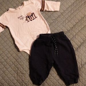 Carter's brand matching soccer themed set.